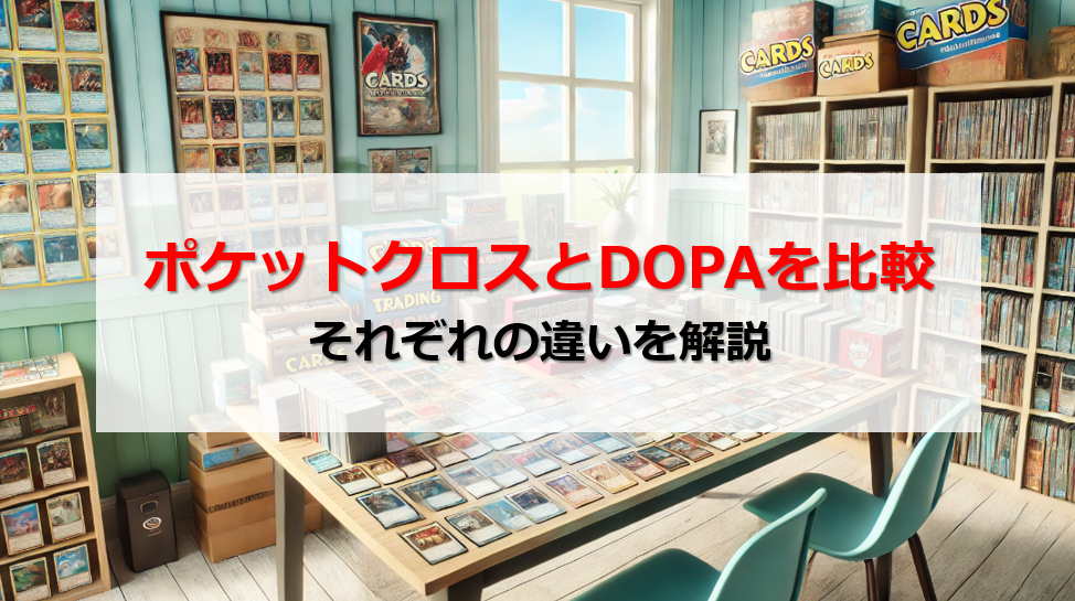 ポケットクロス dopa 比較